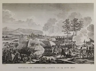 Schlacht bei Friedland, um den 14. Juni 1807